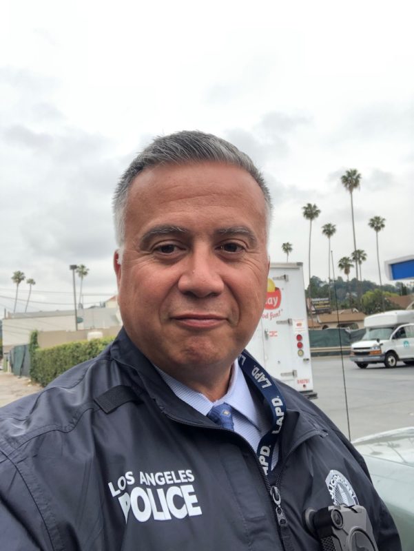 Former LAPD detective Moses Castillo