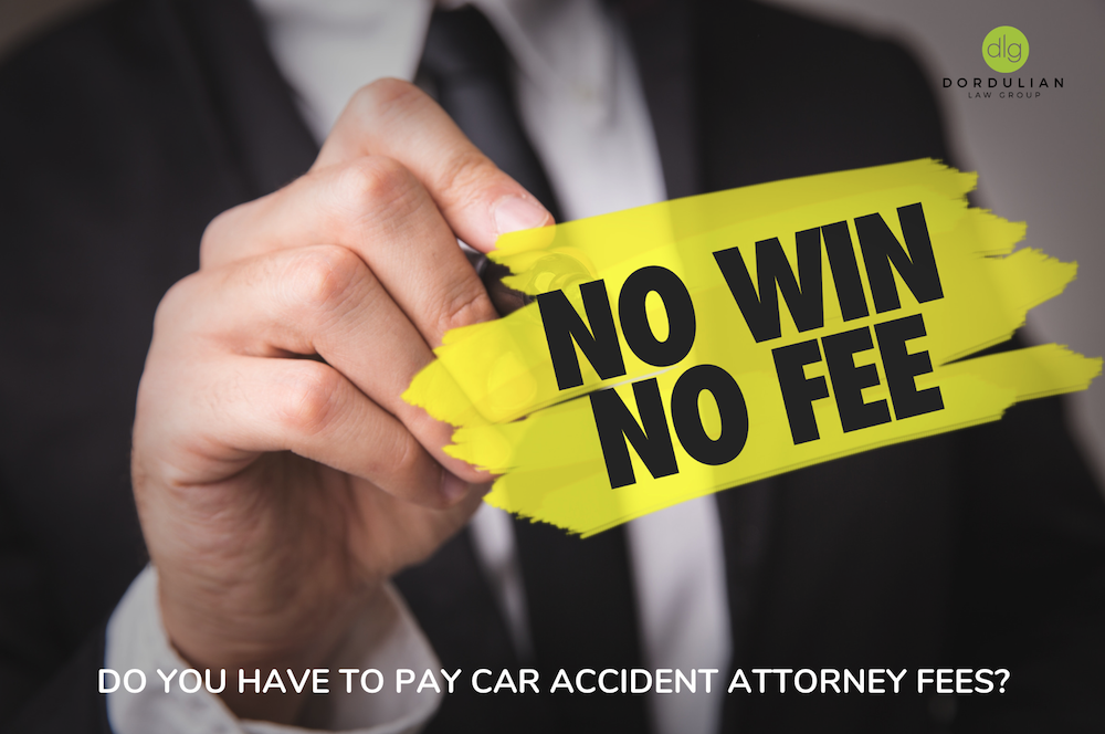 Do you have to pay for car accident attorney fees?