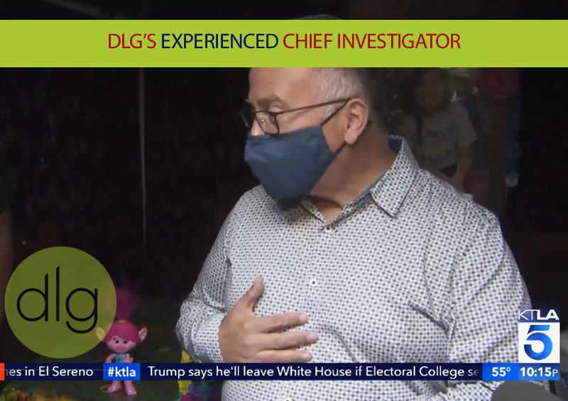 DLG’s Experienced Chief Investigator
