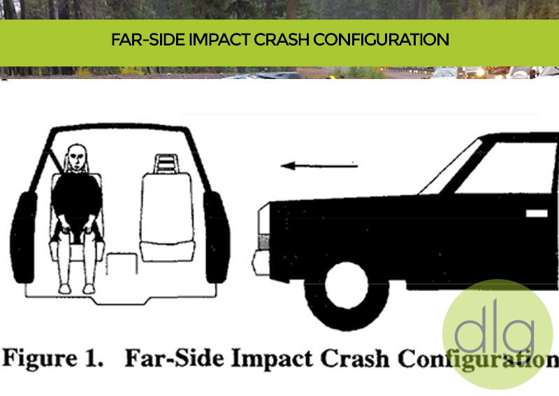 Far-side impact T-bone crash
