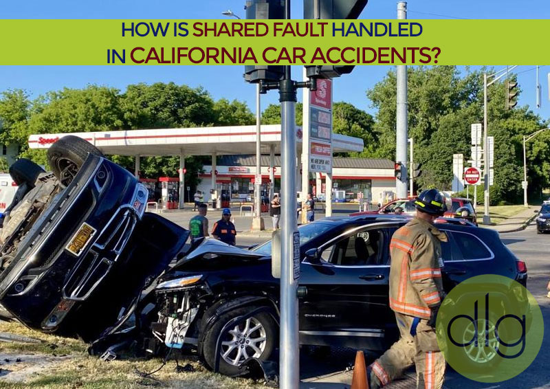 Cómo se manejan las fallas compartidas en un automóvil de California ¿Accidentes?