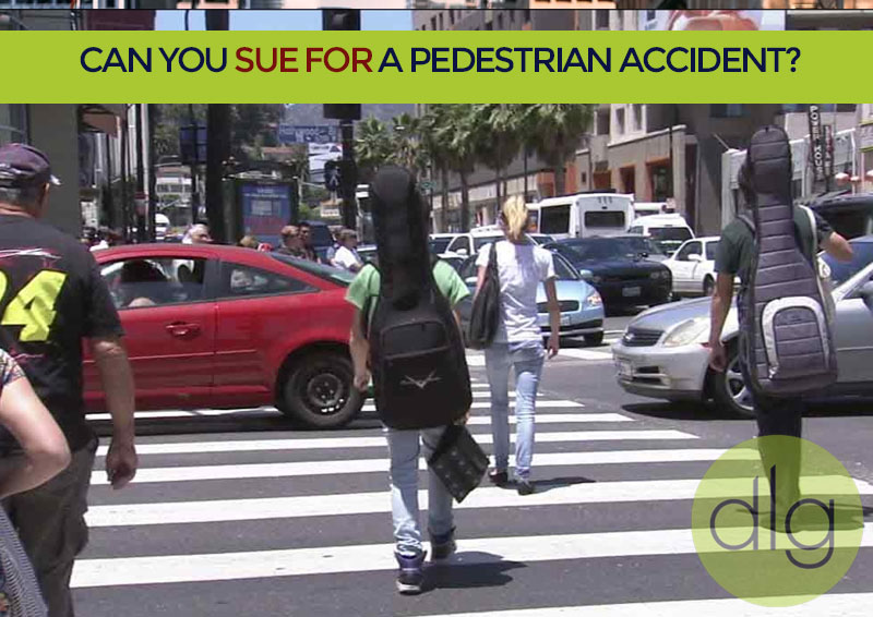 Can You Sue For a Pedestrian Accident?