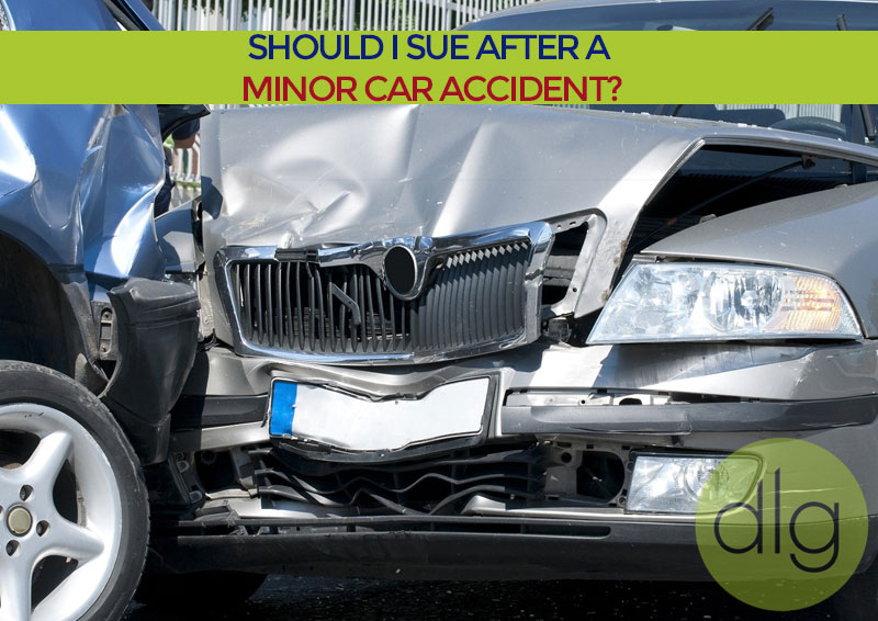 Should I Sue After a Minor Car Accident?