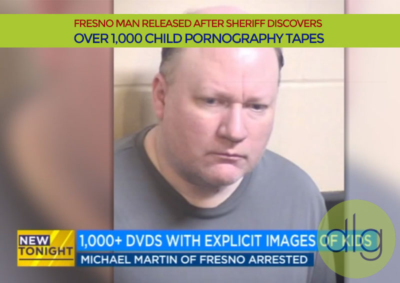 Fresno Man Released After Sheriff Discovers Over 1,000 Child Pornography Tapes