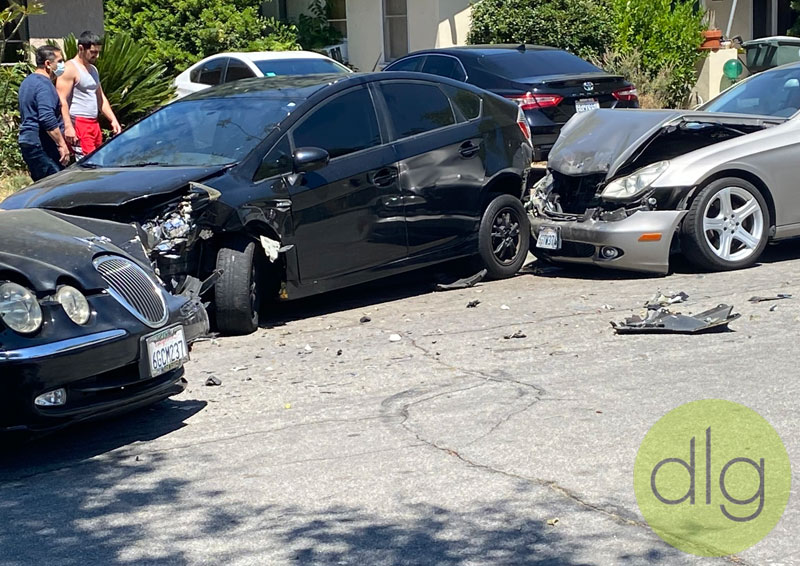 hit and run accident Multi-car Crash in glendale