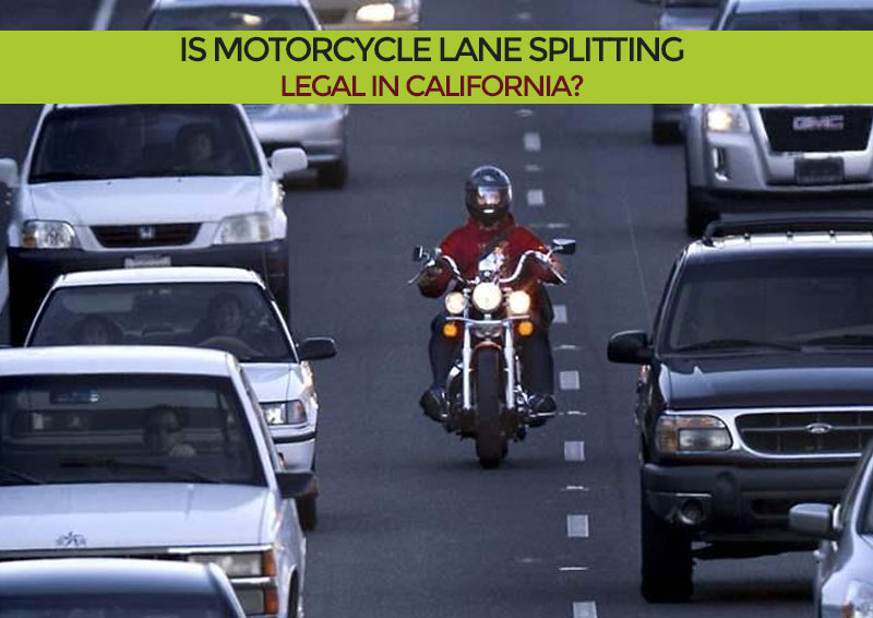 Is California the Only State Where Motorcycle Lane Splitting is Legal?