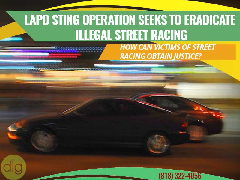 Illegal Street Racing in SoCal Prompts LAPD Sting Operation