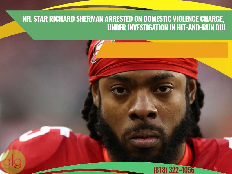 Hit-and-Run DUI Investigation Launched/Domestic Violence Charges Filed Against NFL Star Richard Sherman
