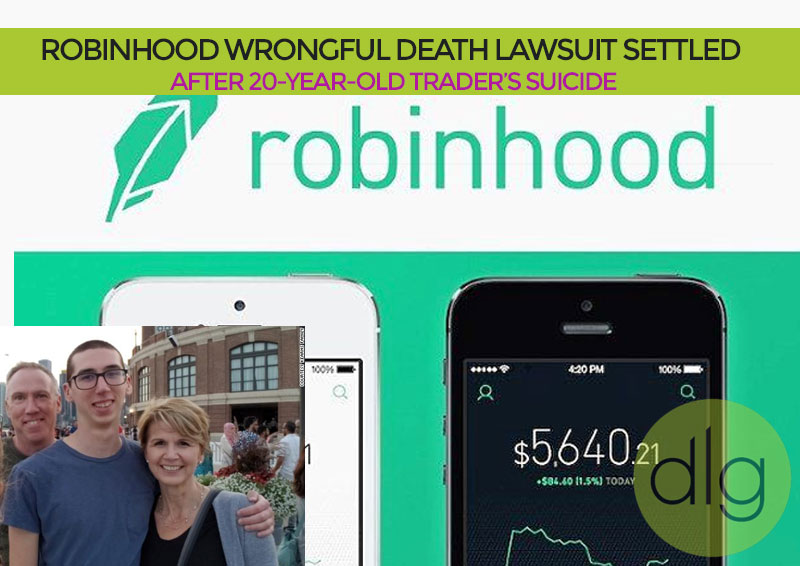 Robinhood Wrongful Death Lawsuit Settled After 20-Year-Old Trader’s Suicide