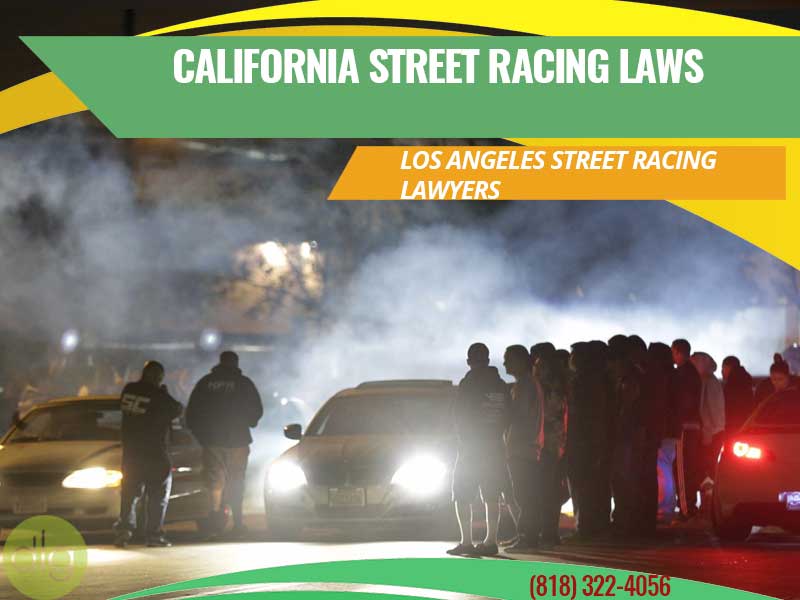 Californias Street Racing Laws - Illegal Street Racing in SoCal Prompts LAPD Sting Operation
