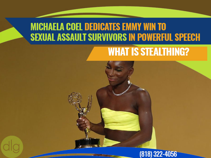 Michaela Coel dedicates Emmy win to sexual assault survivors in powerful speech