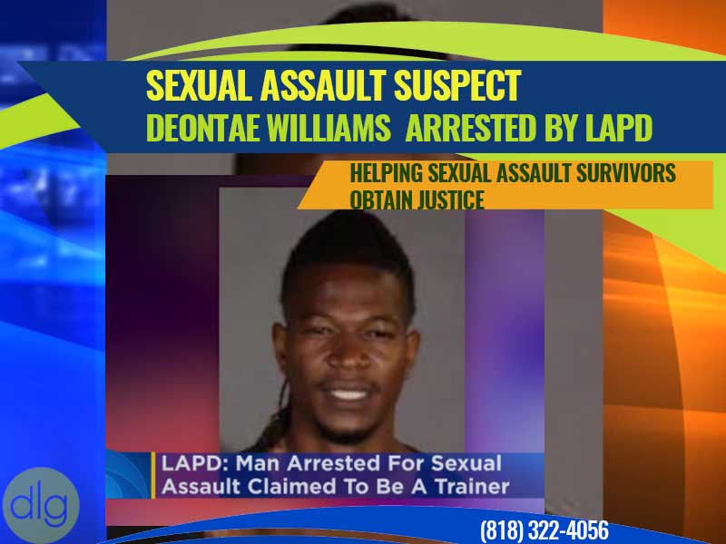 Sexual Assault Suspect Deontae Williams Arrested by LAPD