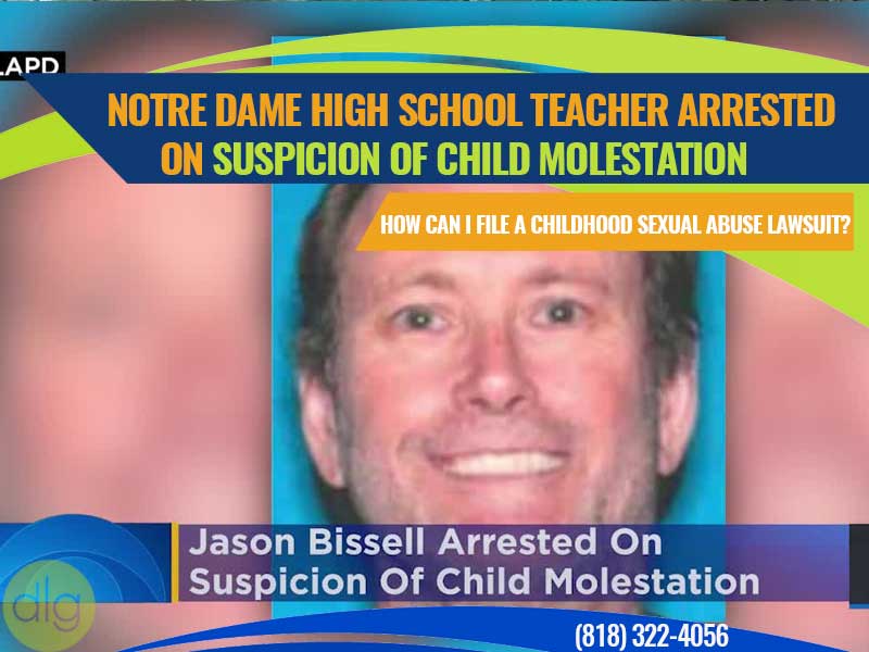 Notre Dame High School Teacher Arrested on Suspicion of Child Molestation