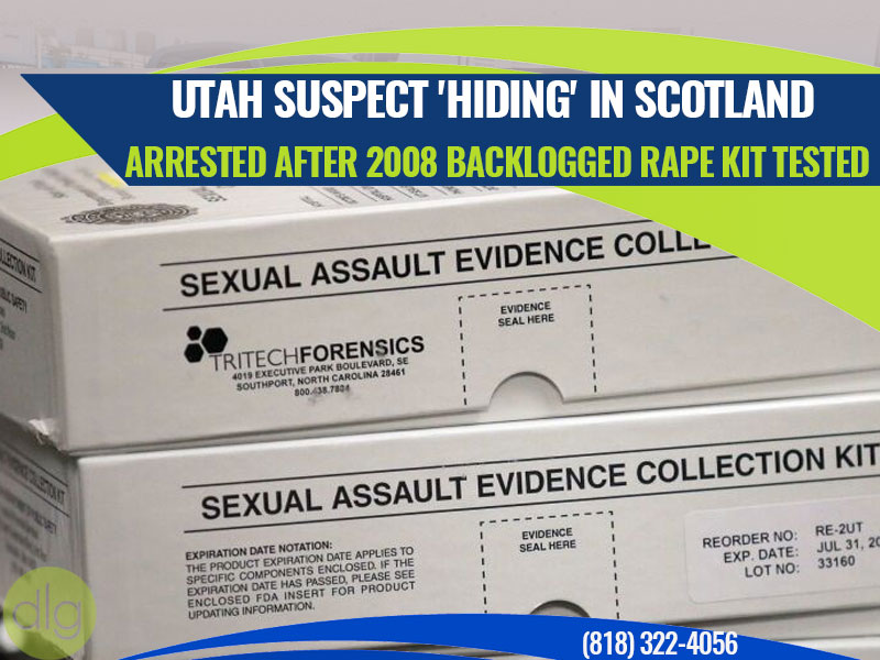 Backlogged DNA Rape Kit Leads to Arrest of Utah Suspect