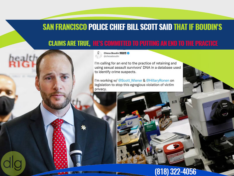 If it's true that DNA collected from a rape or sexual assault victim has been used by SFPD to identify and apprehend that person as a suspect in another crime, I'm committed to ending the practice