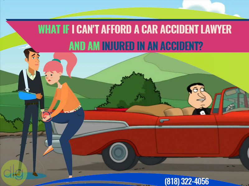 ¿Qué sucede si no puedo pagar un abogado de accidentes automovilísticos? y estoy lesionado en un accidente?