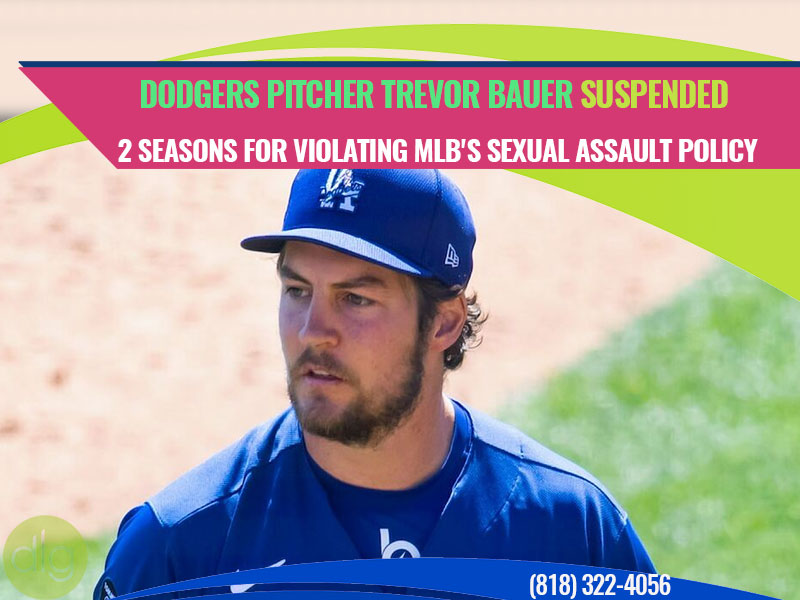 Dodgers Pitcher Trevor Bauer Suspended 2 Seasons for Violating MLB's Sexual Assault Policy