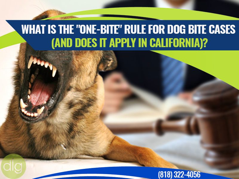 Does California Law Follow the “One-Bite” Rule for Dog Bite Civil Claims?