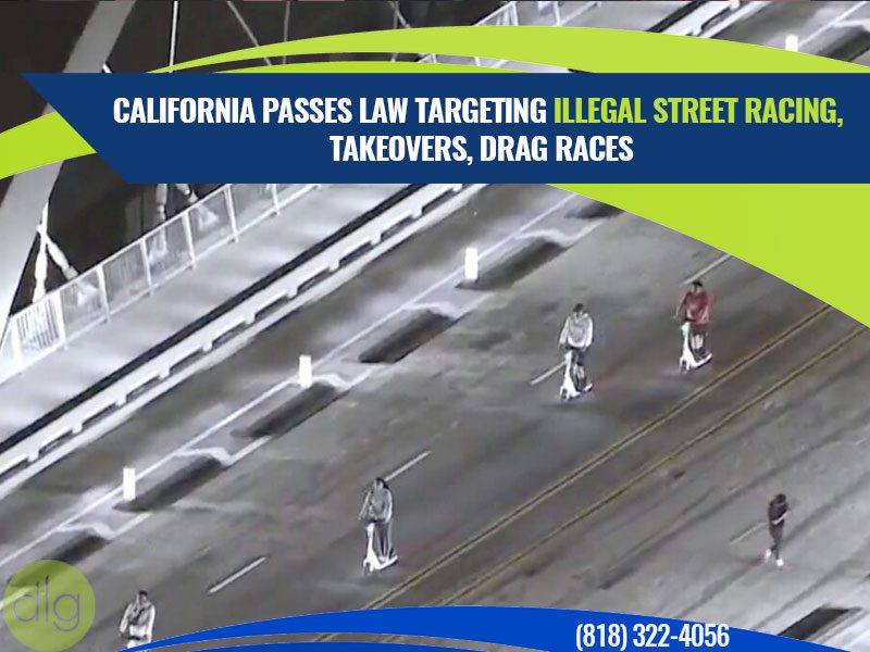 California Passes Law Targeting Illegal Street Racing, Takeovers, Drag Races