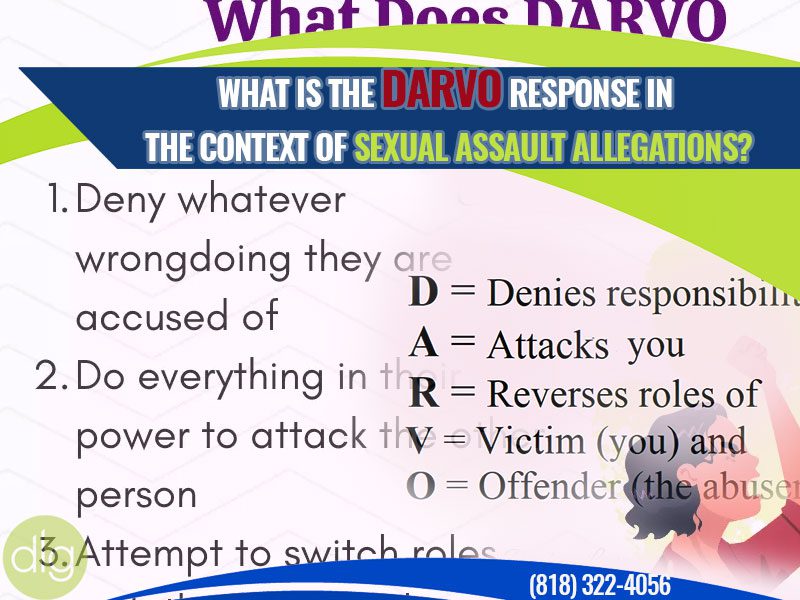 How Do Sexual Predators Use DARVO as a Response to Legitimate Allegations of Assault?