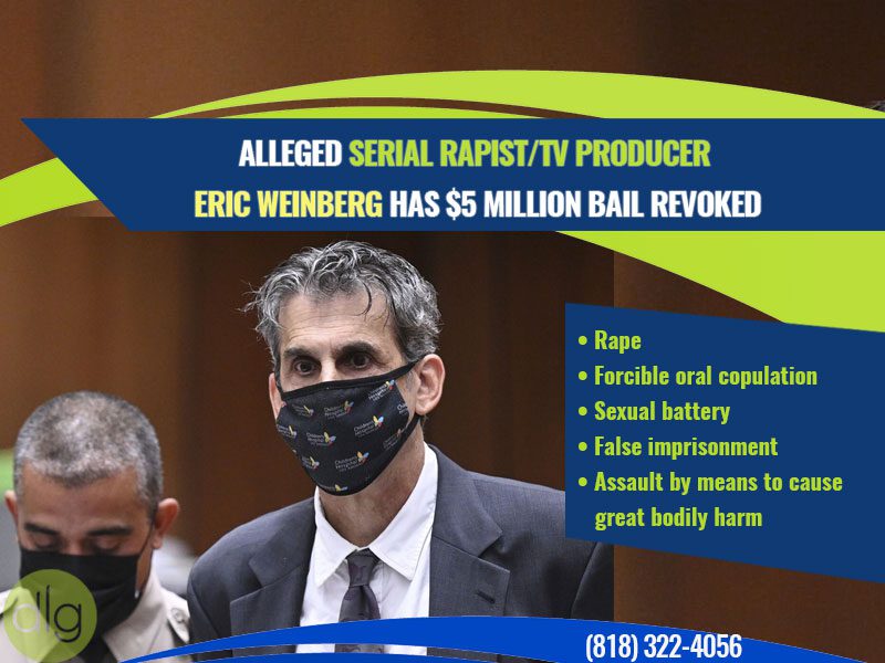 Alleged Serial Rapist/TV Producer Eric Weinberg Has $5 Million Bail Revoked