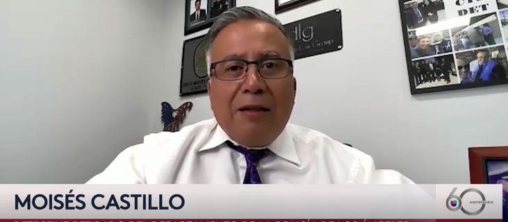 DLG’s Chief Investigator, Moses Castillo, featured in a Univision 34 Los Angeles story.