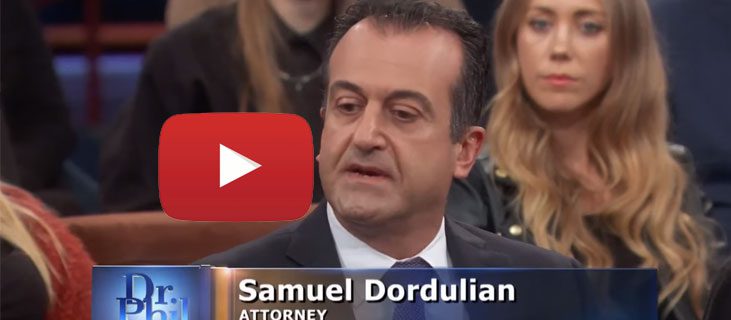 Sam Dordulian appears on the Dr. Phil Show to discuss how survivors of revenge porn can get justice.