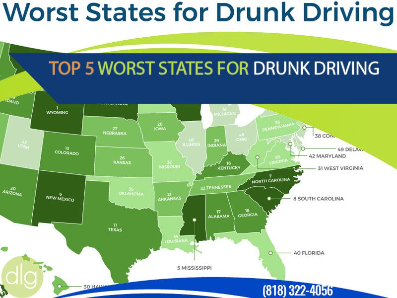 Which States are Ranked Best and Worst for Drunk Driving?