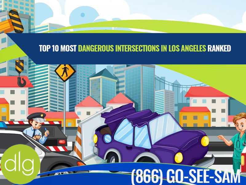 What are the Top 10 Most Dangerous Intersections in Los Angeles County?